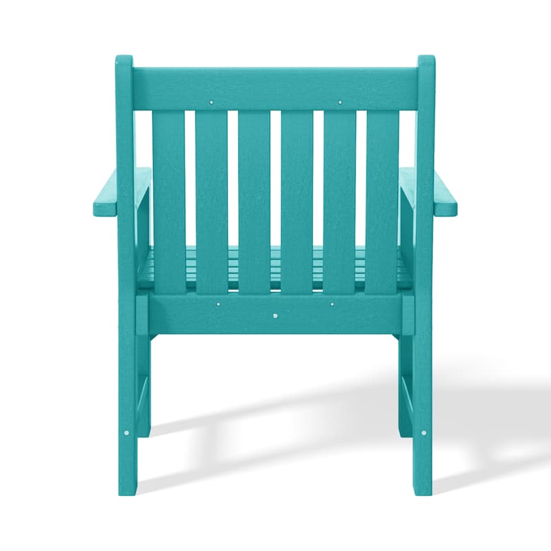 Polytrends Laguna HDPE Outdoor Dining Garden Arm Chair