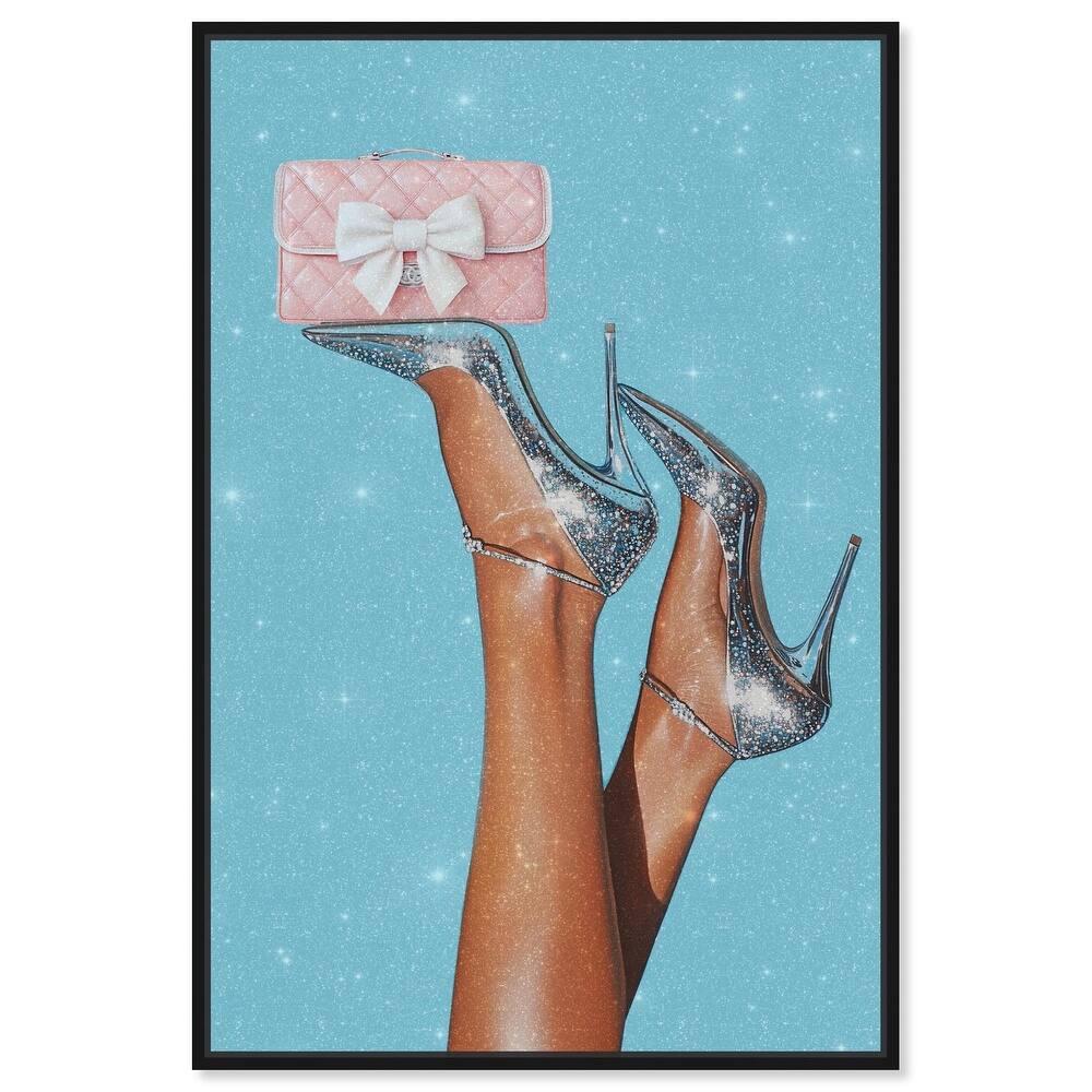 Clutch Purse on Display Canvas by Art Remedy