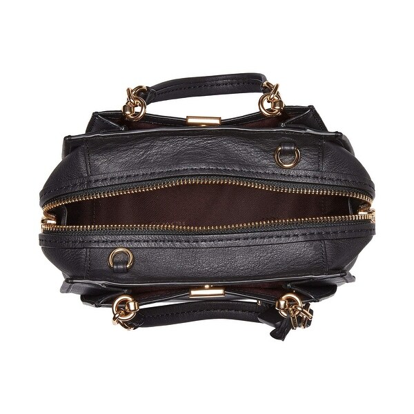 coach metallic leather dreamer 21 satchel