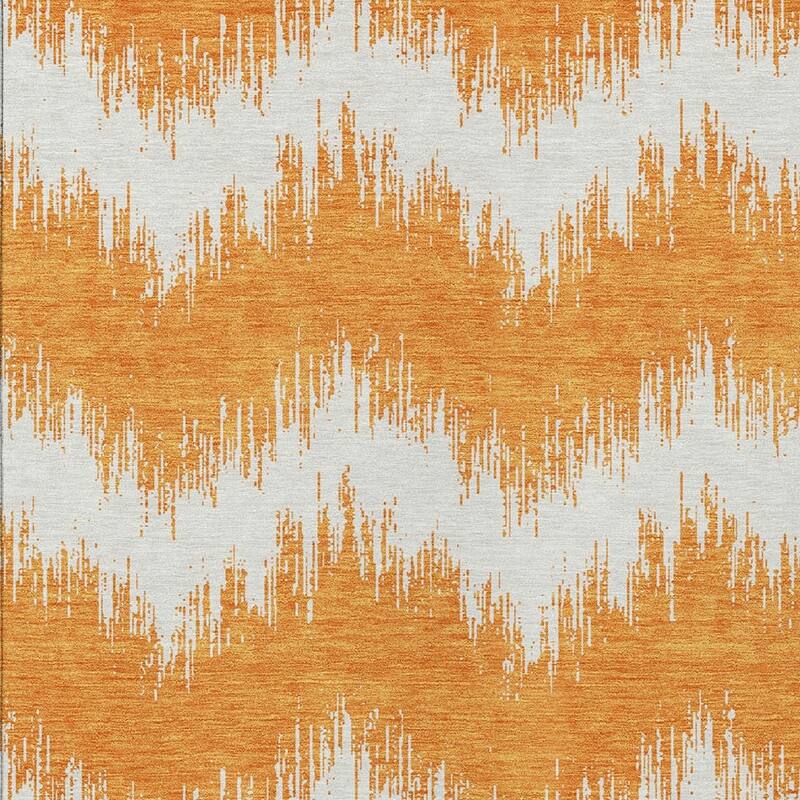 HomeRoots Chevron Transitional Rectangle Outdoor Rug