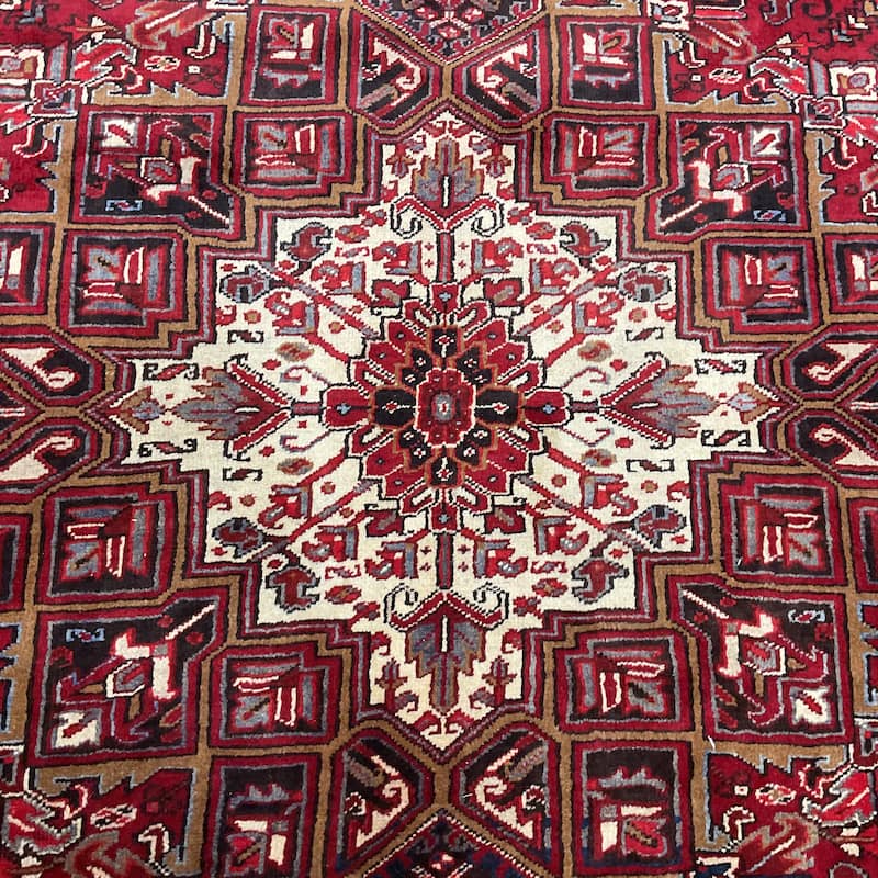 HERAT ORIENTAL Handmade Fine Heriz Rug - 8'3" x 10'11"