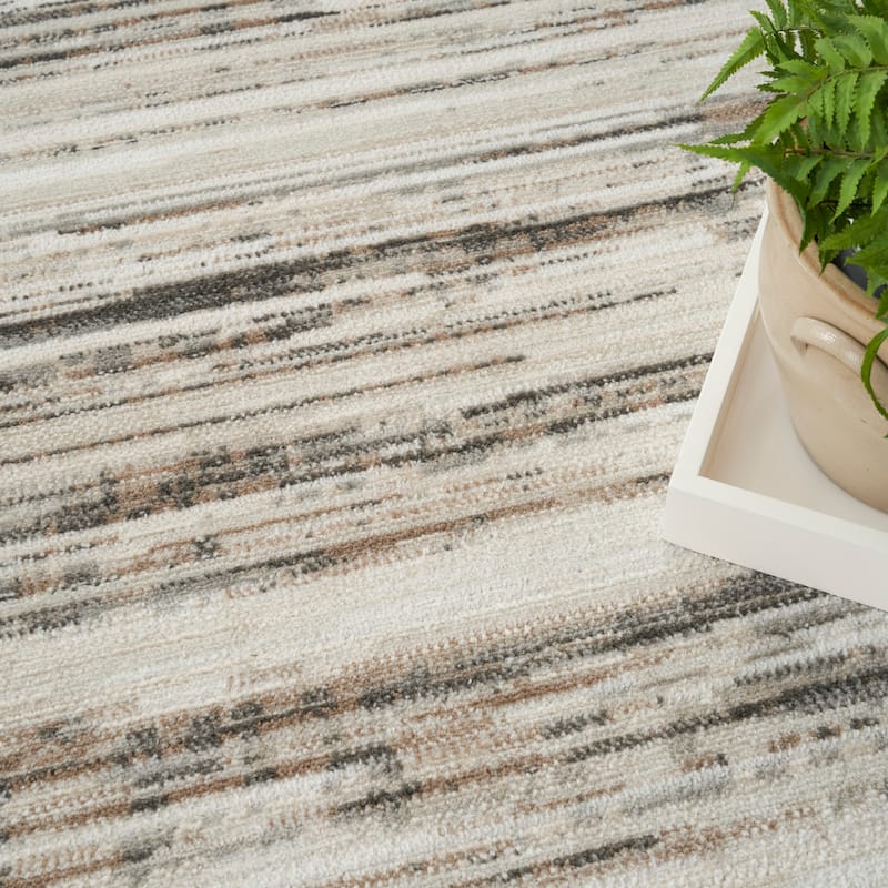Nourison Serenity Home Indoor Abstract Area Rug
