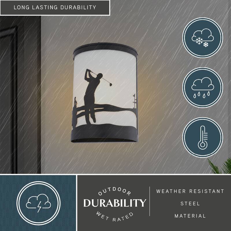 Vaxcel Lighting T0795 Links 11" Tall Wall Sconce