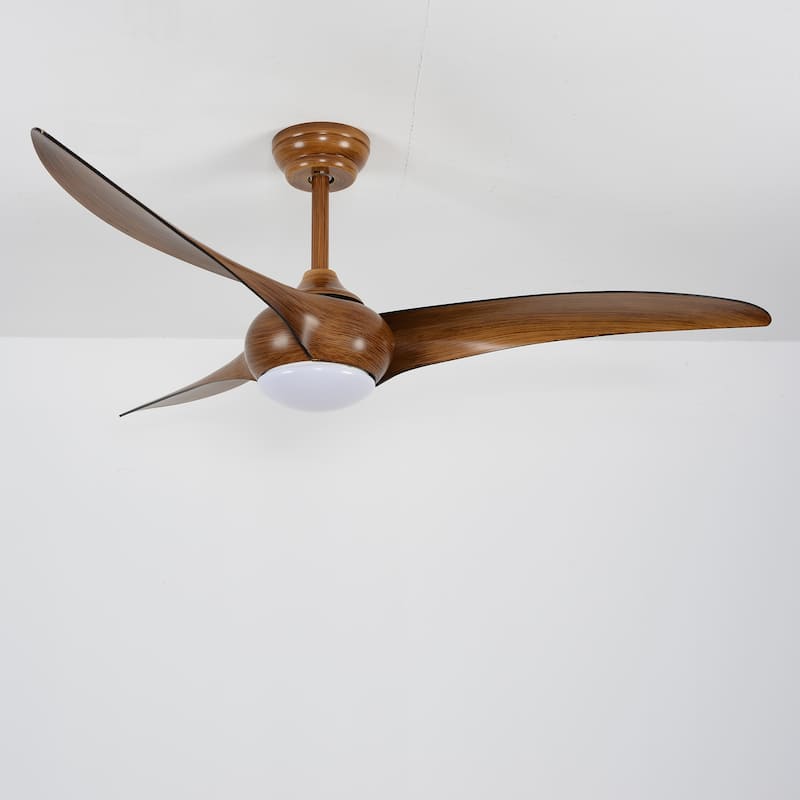 52" Ceiling Fan with LED Light and Remote Control