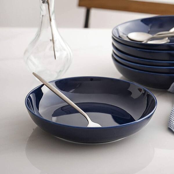 Soup Bowls 48 Ounces Large Pasta Serving Porcelain Salad Cereal White set of 4 Soup Bowls 48 Ounces Large Pasta Serving Porcelain Salad Cereal White set of 4