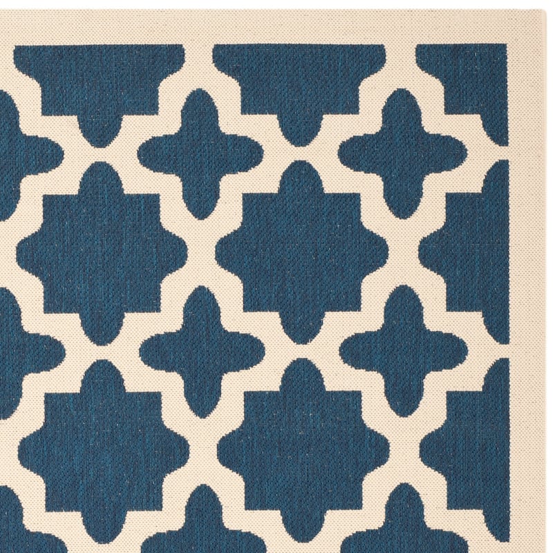 SAFAVIEH Courtyard Dorthey Indoor/ Outdoor Waterproof Patio Backyard Rug