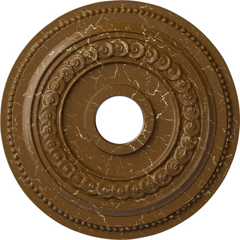 18"OD x 3 3/8"ID x 7/8"P Oldham Ceiling Medallion