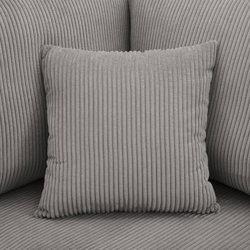 Free Combination Multi-Shaped Corduroy Sofa Modular