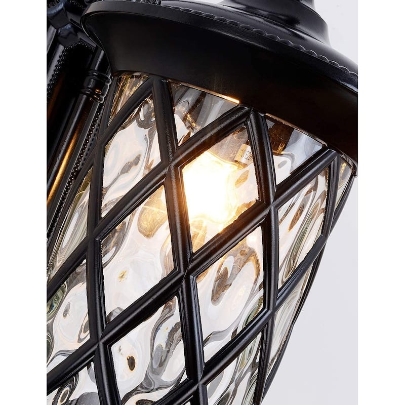 Metal wall art sconce black die-cast aluminum wall lamp