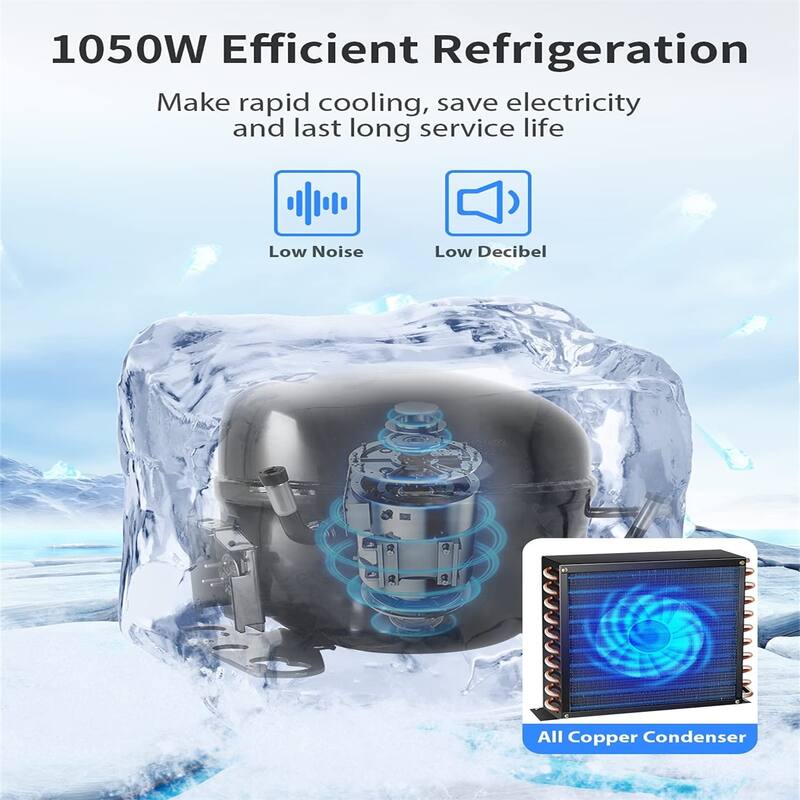 Commercial Slushy Machine, 24L/6.4 Gal,for Margaritas, Alcoholic Beverages, Smoothies, and Soft ice cream - Slushy Machine 24L