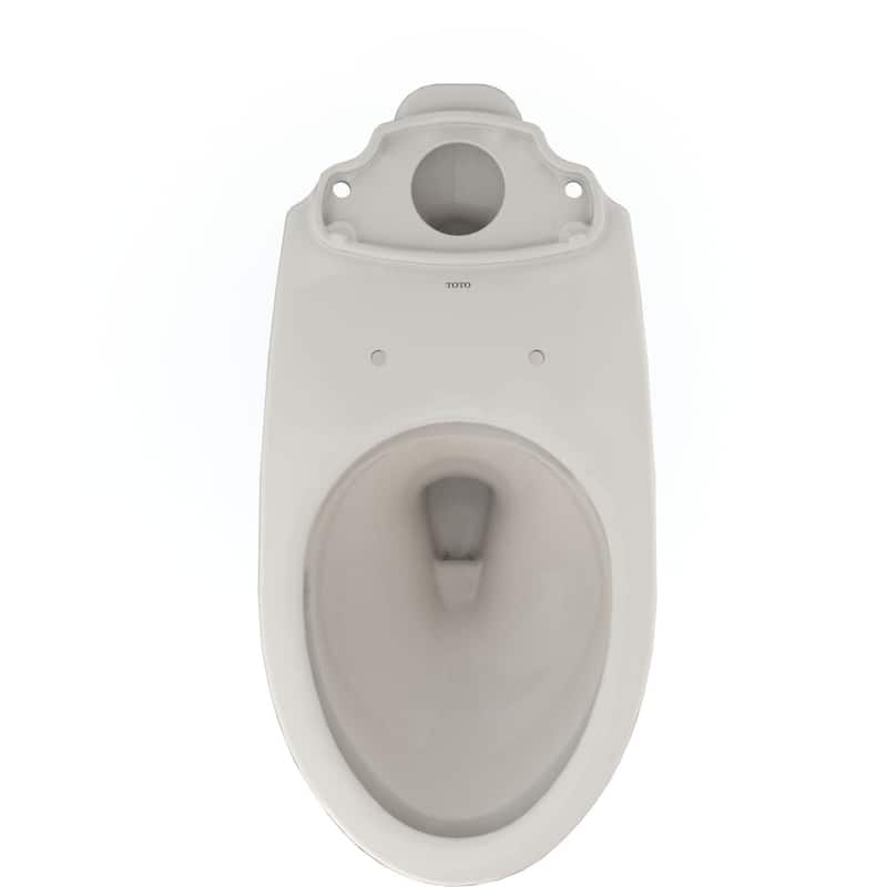 TOTO Drake Elongated Universal Height Tornado Flush Toilet Bowl with