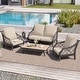 preview thumbnail 20 of 128, 21 W x 22 D in. Deep Seat Outdoor Cushion Set by Crestlive Products