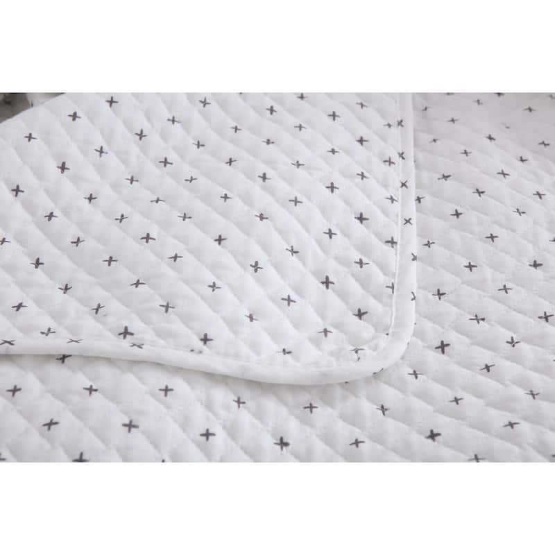 Cotton Quilt Quilted Throw Decorative Throw Blanket 50 By 60 Inches