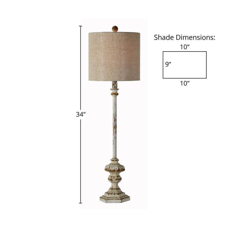 Clarke Buffet Lamps, Set of 2 - 34.00