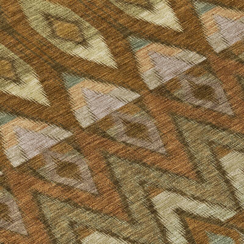 HomeRoots Southwestern Transitional Rectangle Outdoor Rug