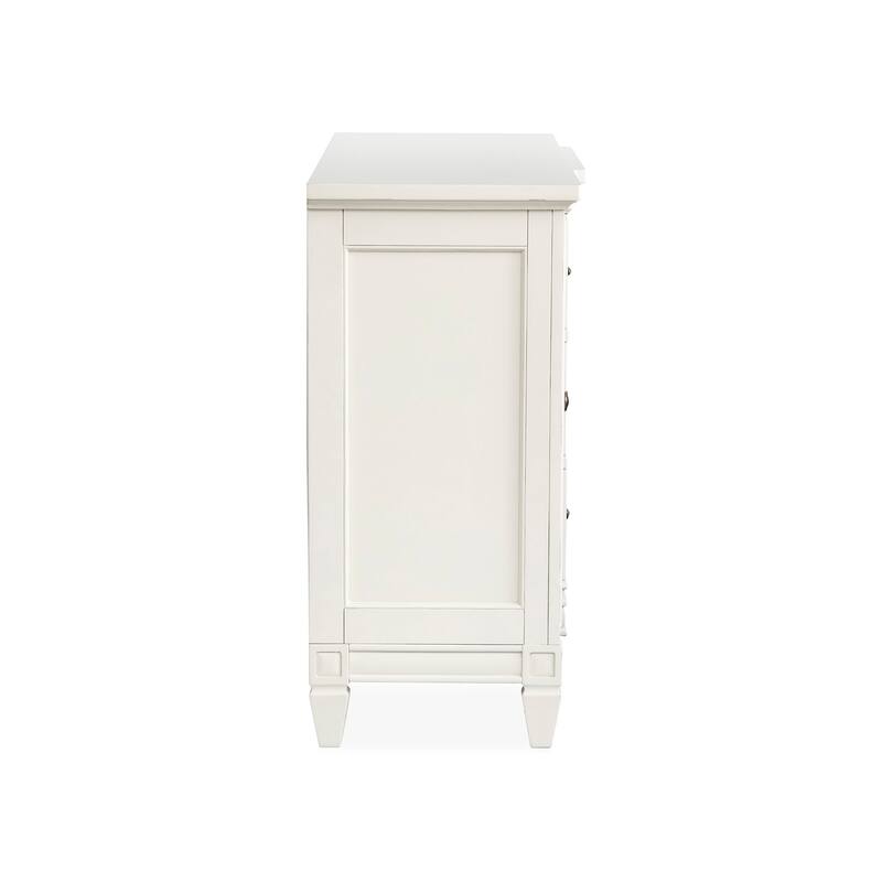 Magnussen Home Willowbrook Egg Shell White Buffet - 64''W x 18''D x 36''H