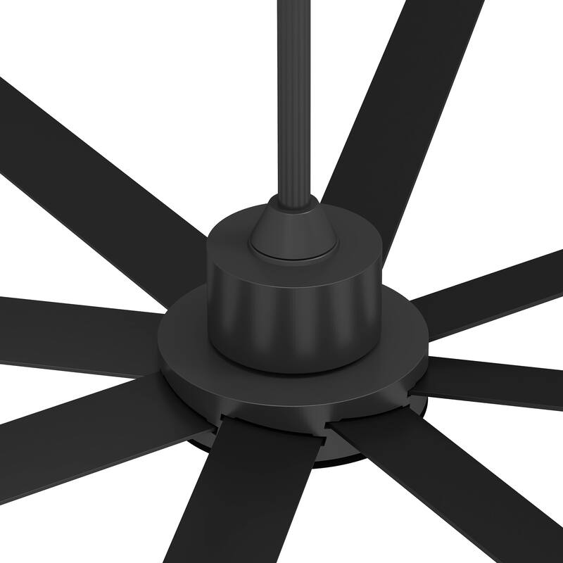 Moasis 84 Inch 8 Blades Ceiling Fans with Lights and Remote Control and 6 Speed - 84 Inches