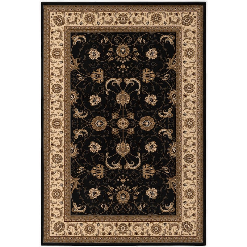 HomeRoots Oriental Traditional Rectangle Area Rug - 32.00 in. x 24.00 in. x 0.35 in.