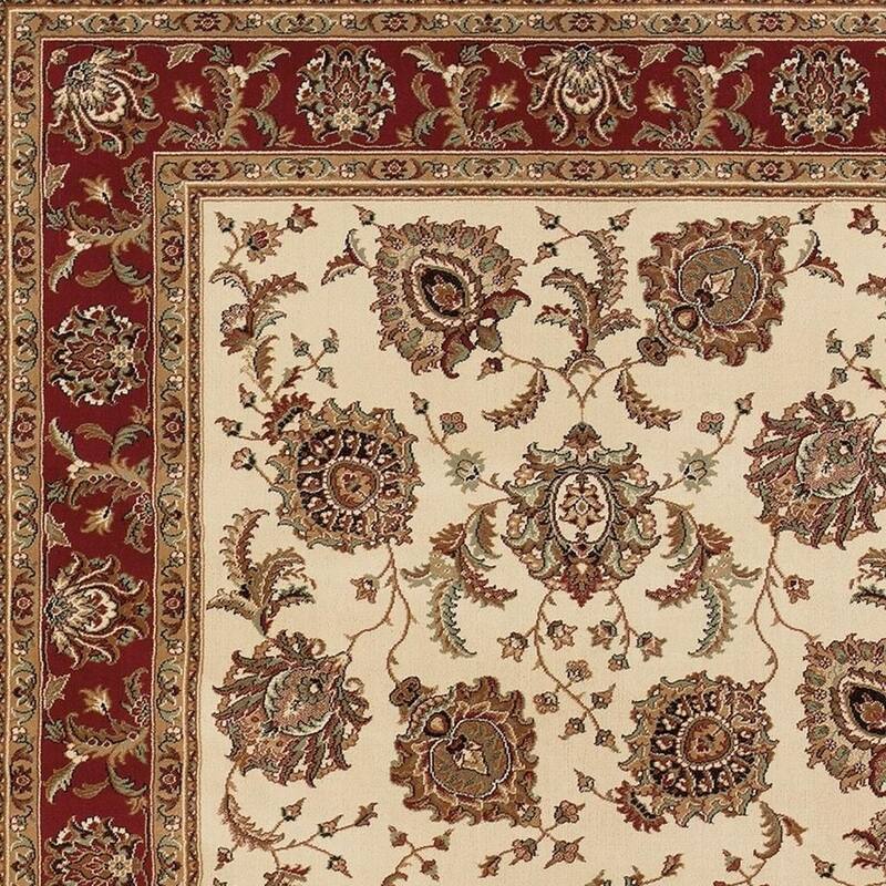 HomeRoots Oriental Traditional Rectangle Area Rug