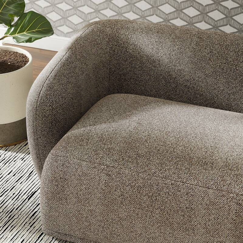 Monica 88 Inch Boucle Fabric Sofa