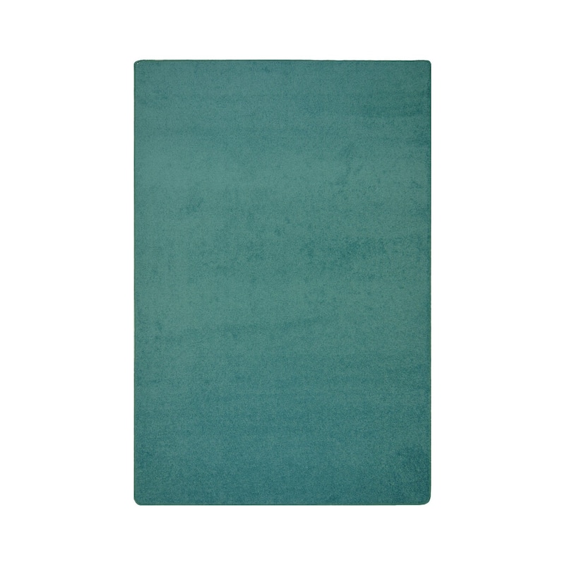 2'x6' area rug in Mint - durable soft decorative rug for home, living room & bedroom - 9'3" x 12'3"