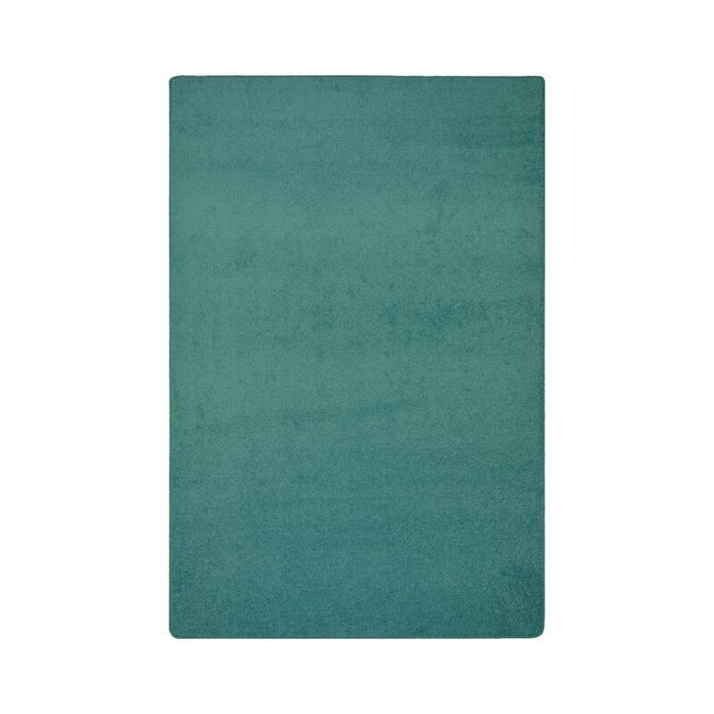 2'x7' area rug in Mint - durable soft decorative rug for home, living room & bedroom - 9'3" x 12'3"