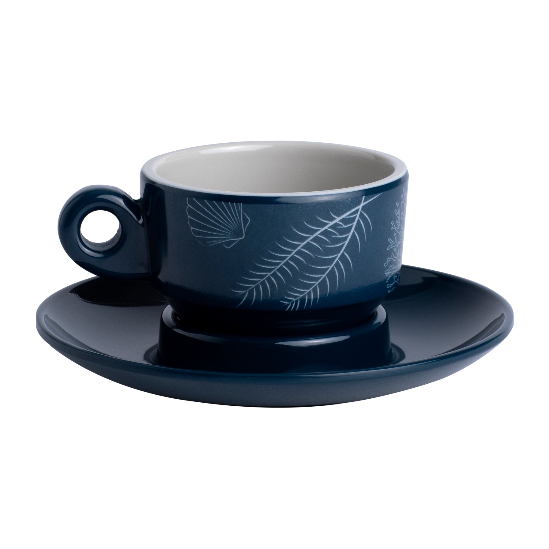 Living Espresso Cup & Saucer - Set of 6