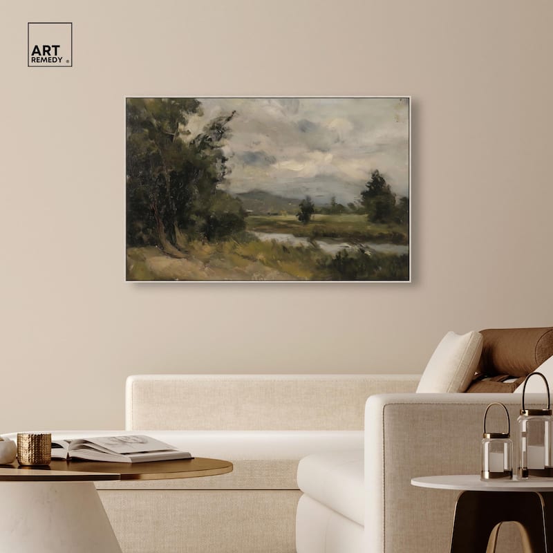 River's Path Canvas by Art Remedy