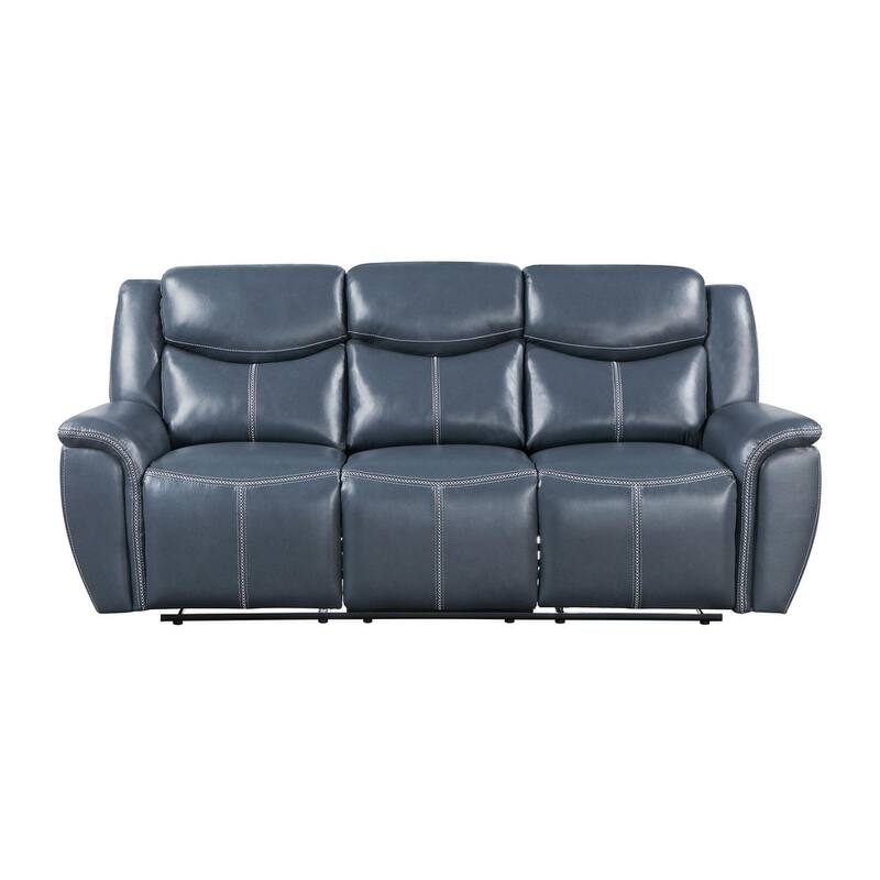 Stanwicke Blue 3-piece Motion Reclining Sofa Set