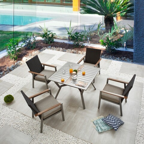 Patio Festival Thermal Transfer 5-Piece Outdoor Dining Set