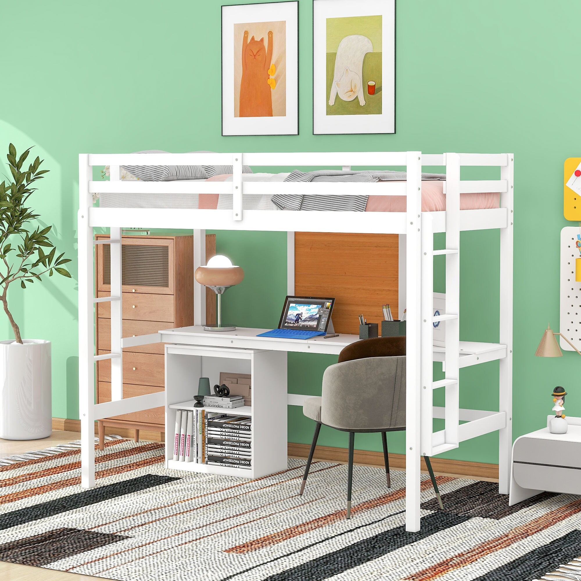 Ulysses loft bed on sale with desk