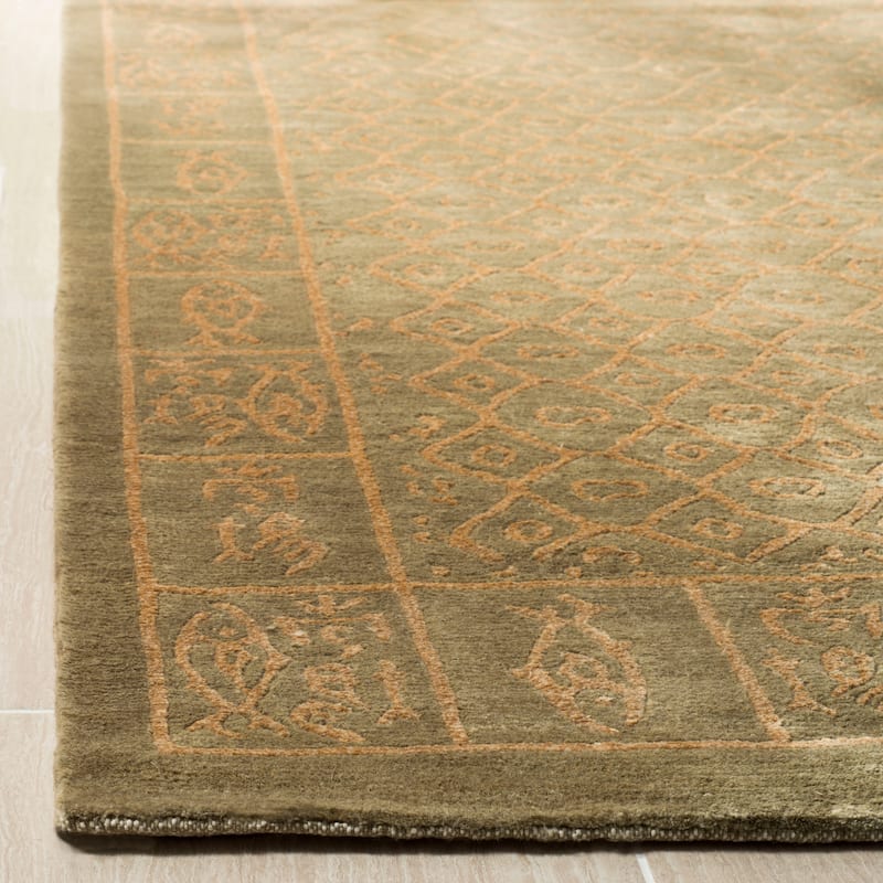 SAFAVIEH Couture Hand-knotted Tibetan Humildad Modern Wool Rug