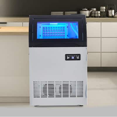 Commercial Freestanding Ice Maker Machine 100Lbs/24H - N/A