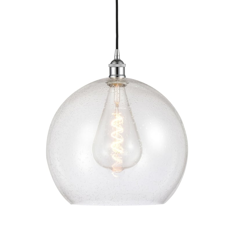Innovations Lighting 616-1P-17-14 Athens Pendant Athens 14" Wide - Polished Chrome / Seedy
