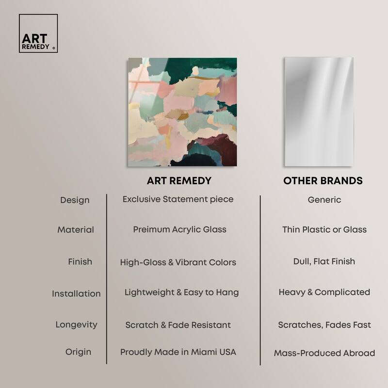 Brushed Beauty II Acrylic by Art Remedy, Ready to Hang