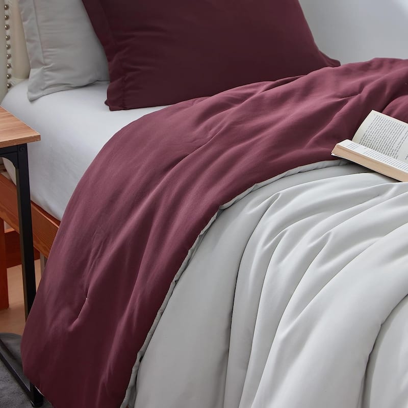 Dorm Haul® - Cozy College Comforter Set - Twin XL Reversible Bedding