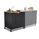preview thumbnail 8 of 7, FEASTO KT2435D Stainless Steel Outdoor Kitchen Series Counter Freestanding Sink Station