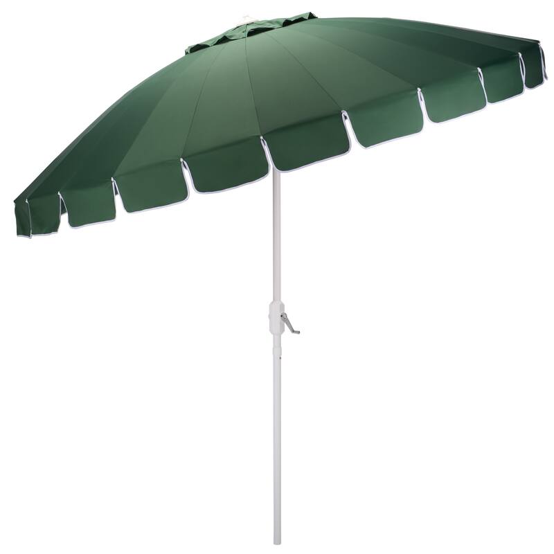 SAFAVIEH Outdoor Living Panza 9ft Crank Umbrella