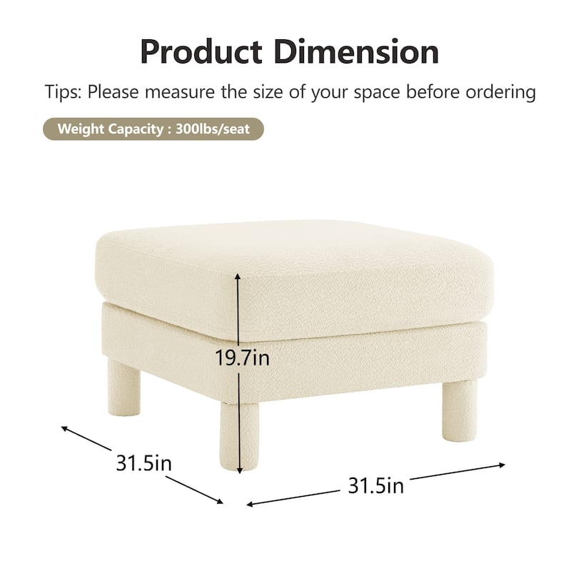 Minimalist Ottoman