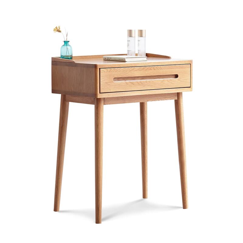 24 inches Solid Wood Table Desk with Storage Drawer