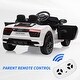 preview thumbnail 40 of 41, 12V Kids Ride On Toy Car, Licensed by Audi Toy Car with Remote Control