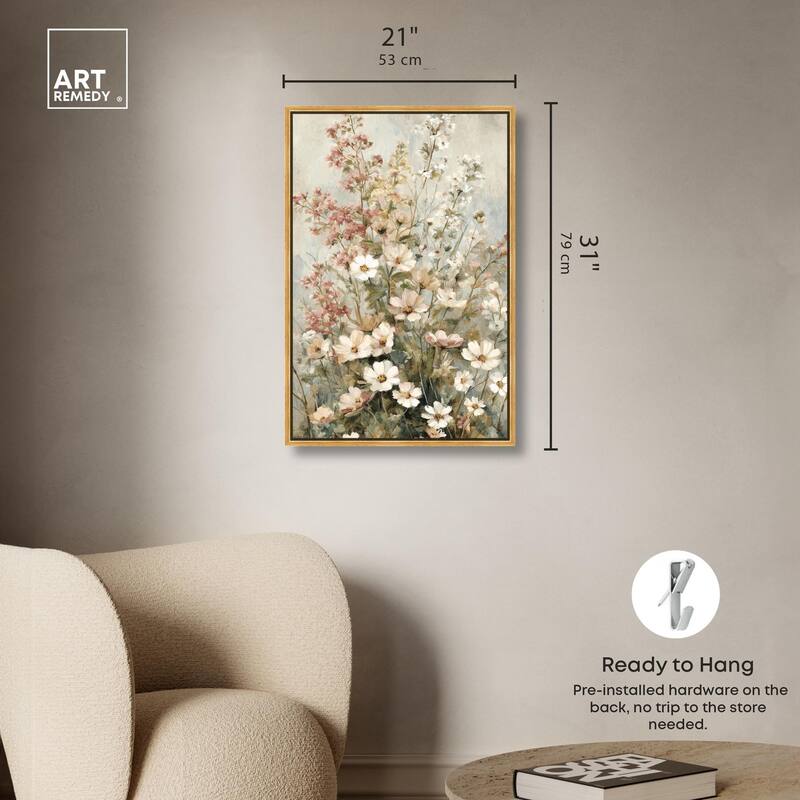 Heirloom Blossoms I Canvas by Art Remedy