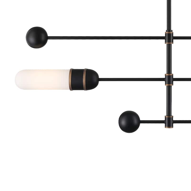 Crystorama Lighting Group CAP-8513 Capsule 3 Light 48" Wide LED