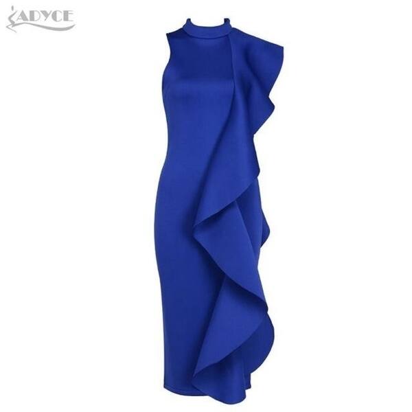 Shop Adyce 2018 Style Winter Dress Women Hot White Sleeveless
