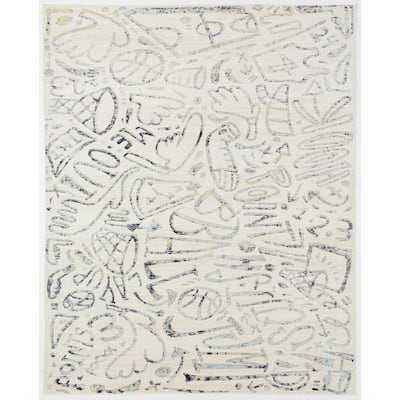 Katie Merz SPORTSGLYPHS Basketball Area Rug