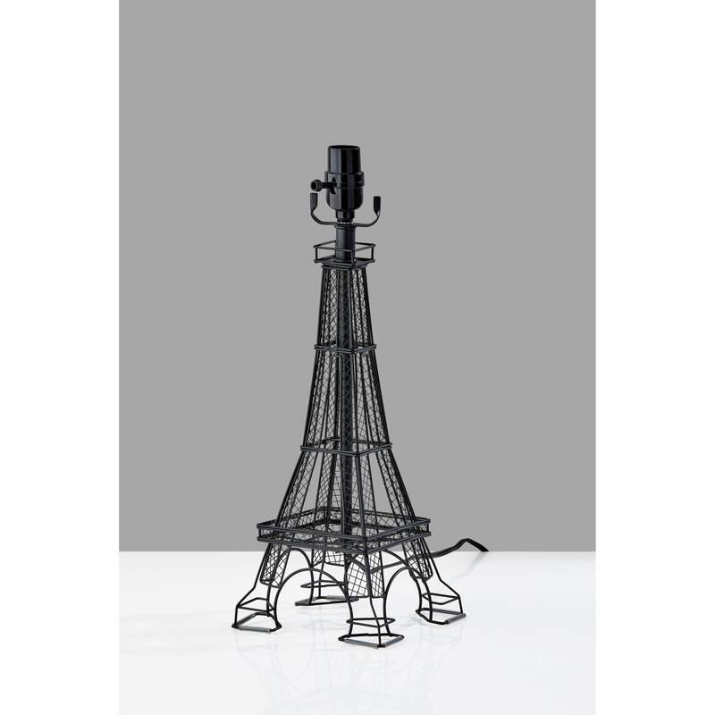 Eiffel Tower Lamp Base - Black