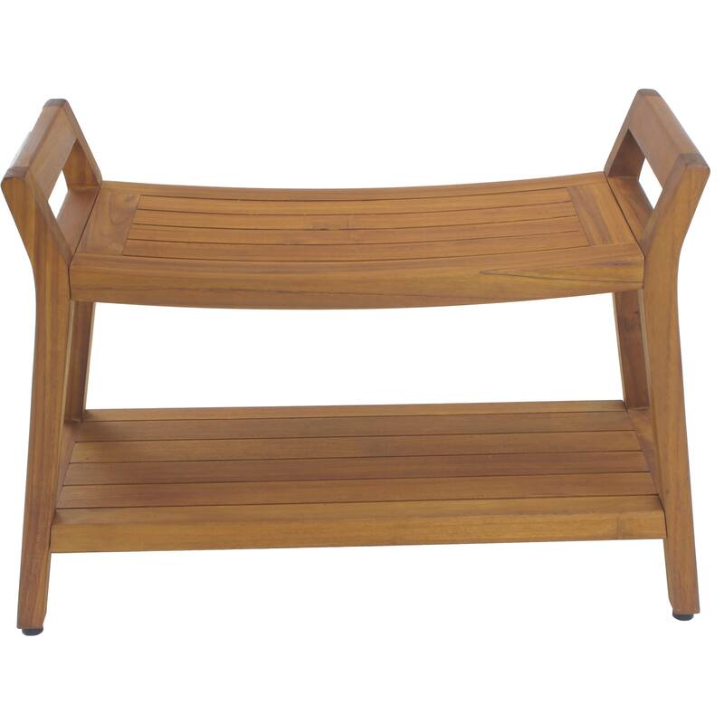 Patented Asia Ascend Teak Shower Bench