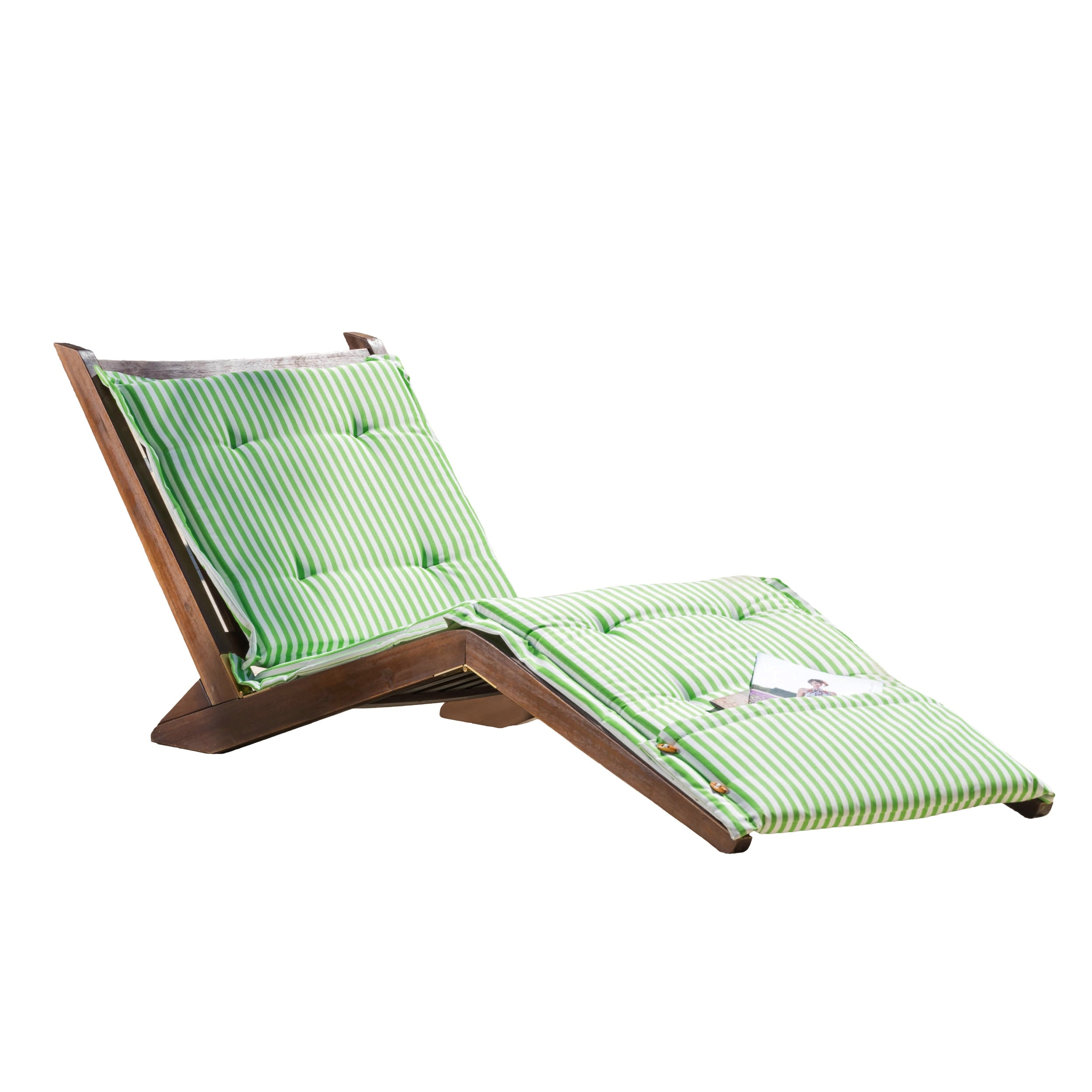 Sonora wood best sale folding lounger