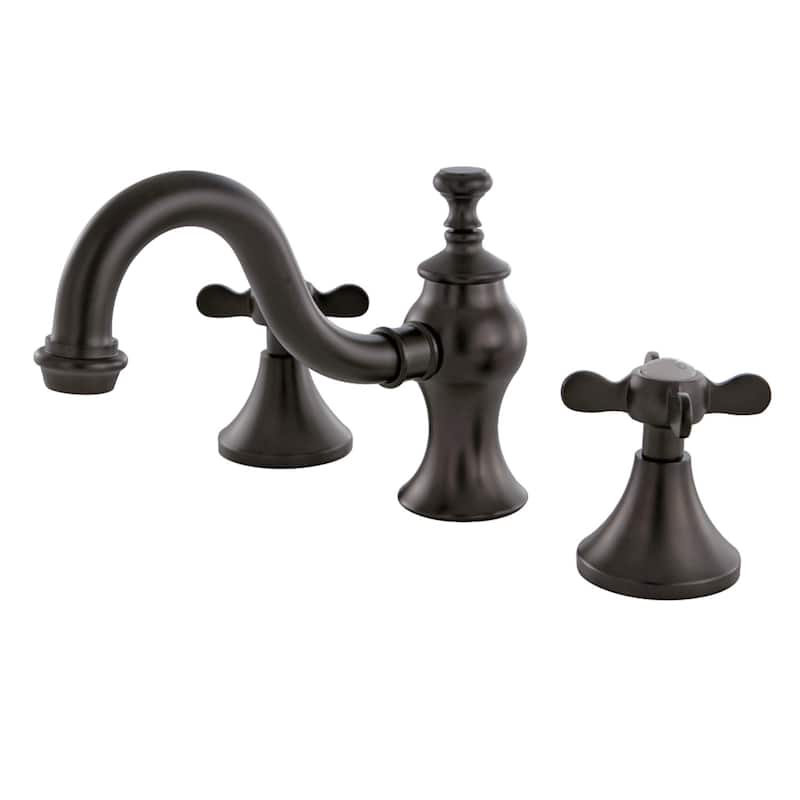 Essex Widespread Bathroom Faucet with Brass Pop-Up in Polished Chrome