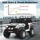 preview thumbnail 14 of 30, 12V Kids Remote Control Electric Ride On Truck Car with Lights and Music - 45" x 28.5" x 28.7" (L x W x H)